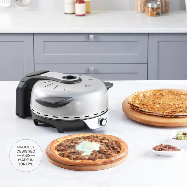 پیتزا پز برقی کاراجا Gastro 10 in 1 طوسی