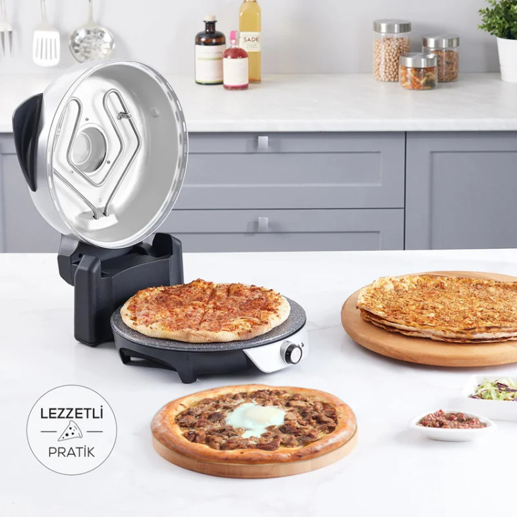 پیتزا پز برقی کاراجا Gastro 10 in 1 طوسی