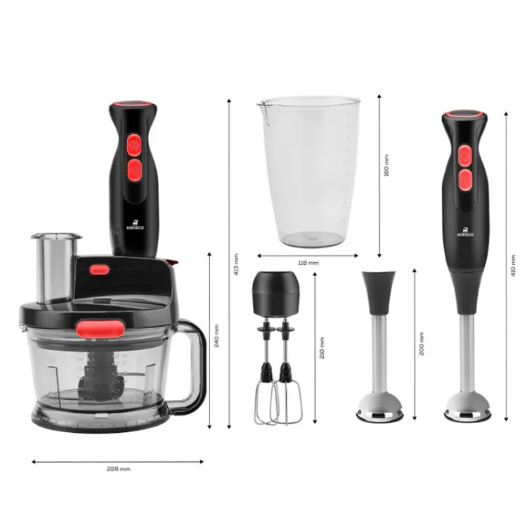 ربات آشپزخانه کاراجا Pro-Multimax مشکی