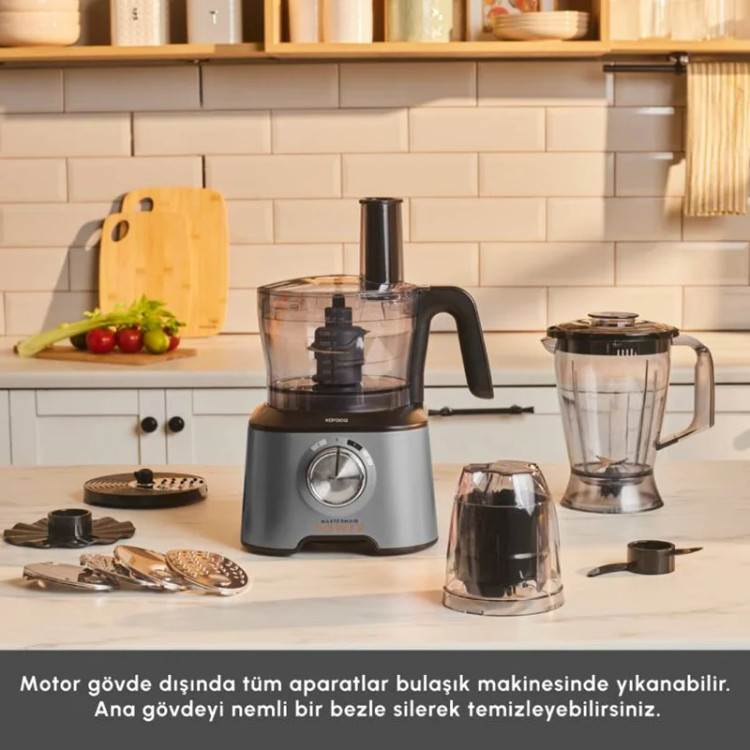 ربات آشپزخانه کاراجا Mastermaid Power 10 in 1 طوسی