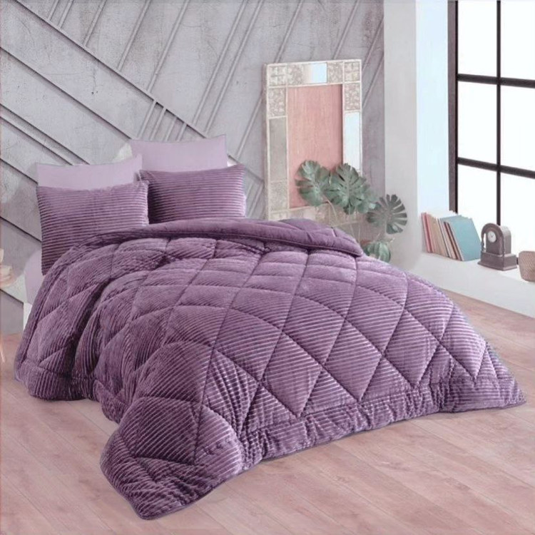 رو تختی مخمل دو نفره ترک BOTTEGA HOME