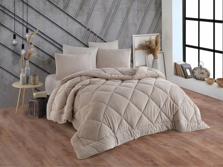 رو تختی مخمل دو نفره ترک BOTTEGA HOME