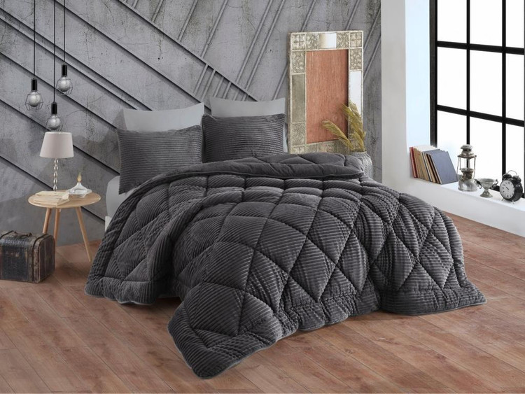 رو تختی مخمل دو نفره ترک BOTTEGA HOME
